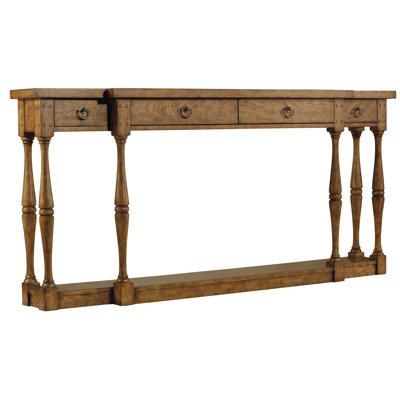 Sanctuary Four-Drawer 72" Thin Console