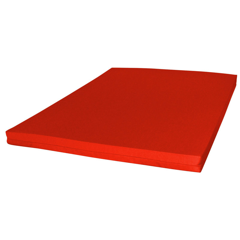 Coussin de siège extérieur Carol Rosecliff Heights, Rouge, Double