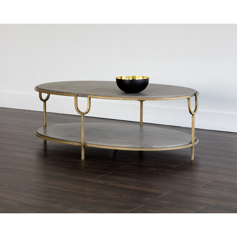 Table basse simple Tynan - Gris
