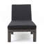 Chaise longue en rotin tissée à la main avec tissu hydrofuge-1740030289