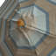Parasol en bois de teck 9 pi-181939151