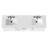 72-Inch White Double Sink Bathroom Vanity, With Quartz Countertop And Ceramic Basin, Pre-Assembled