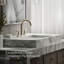 Occasion Sink with Cane Design Single Hole Faucet Bathroom Faucet with Drain Assembly-1688697412