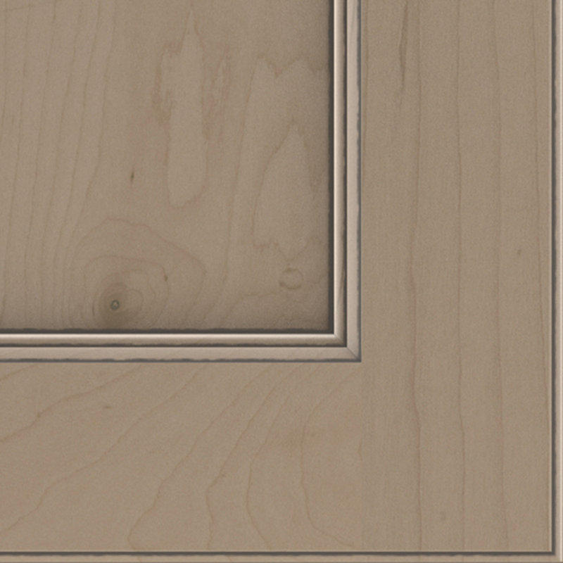 Dwelling Prestwick Door Sample, Rustic Hickory, Thunder w/Stone Glaze