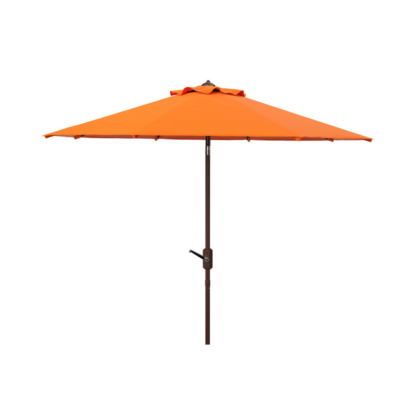 Parasol de marché, Orange, 100.79" W x 100.79" D