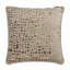Coussin décoratif en jacquard de velours ivoire 22 po x 22 po Cloud9 Design Castle Hill Wave pour canapé, lit et amp; Sièges de salon-190047756-190047757