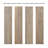 Klondike Solid Wood Round Mirror