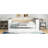 Wood Daybed With Storage Shelves, Upholstered Backrest,USB And Trundle-1222165020