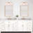 3-Light Dimmable Bathroom Vanity Light