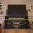 Mercato 59" Farmhouse TV Stand for TVs Up to 65" with Steel-Mesh Doors, Modern Entertainment Center with LED Lights, Storage Cabinets & Adjustable Shelves, Wooden Media Console for Living Room and Bedroom-2045983918