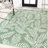 Kelita Nevis Palm Frond Cream/Green Indoor/Outdoor Rug-70302816