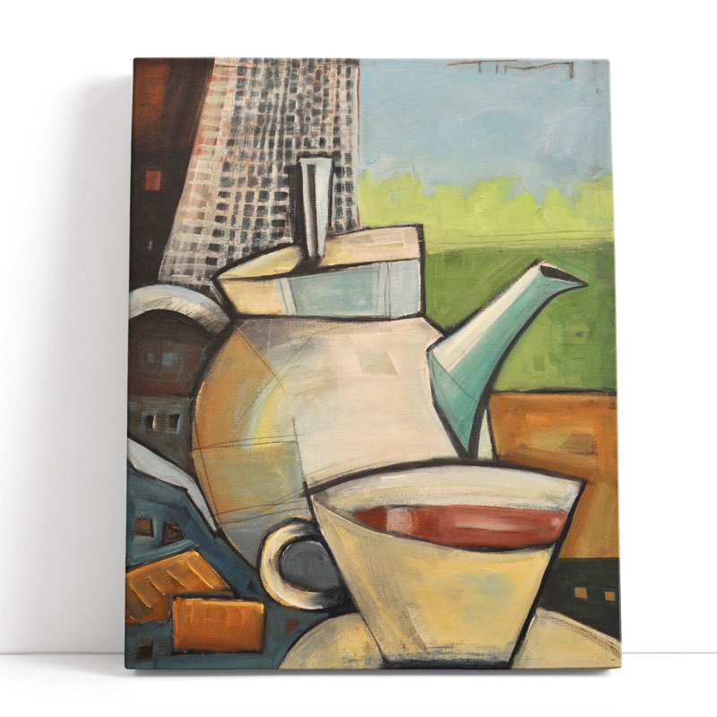 Tea Time - Canvas Print Wall Art, 40" H x 32" W
