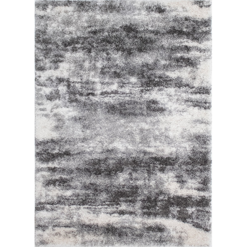Alban Performance Abstract Indoor Rug, Rectangle 4'3" x 6'0"