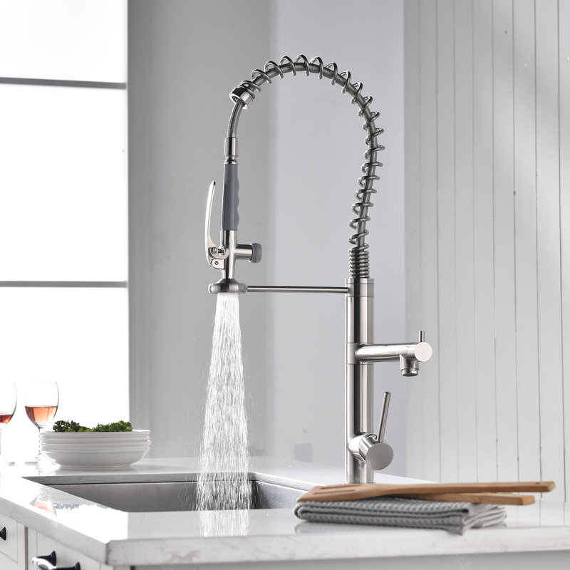 Clihome Pull Down Kitchen Faucet