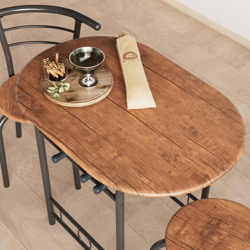 Creaser 1-Person Four Leg Oval Dining Set | Wayfair