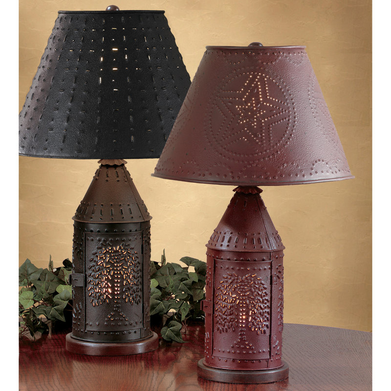 Lampe de table Ingfrid, Rouge
