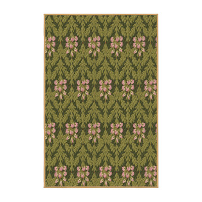 Performance Wool Floral Indoor Rug