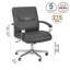 Fauteuil de direction en similicuir de South Haven-61568874