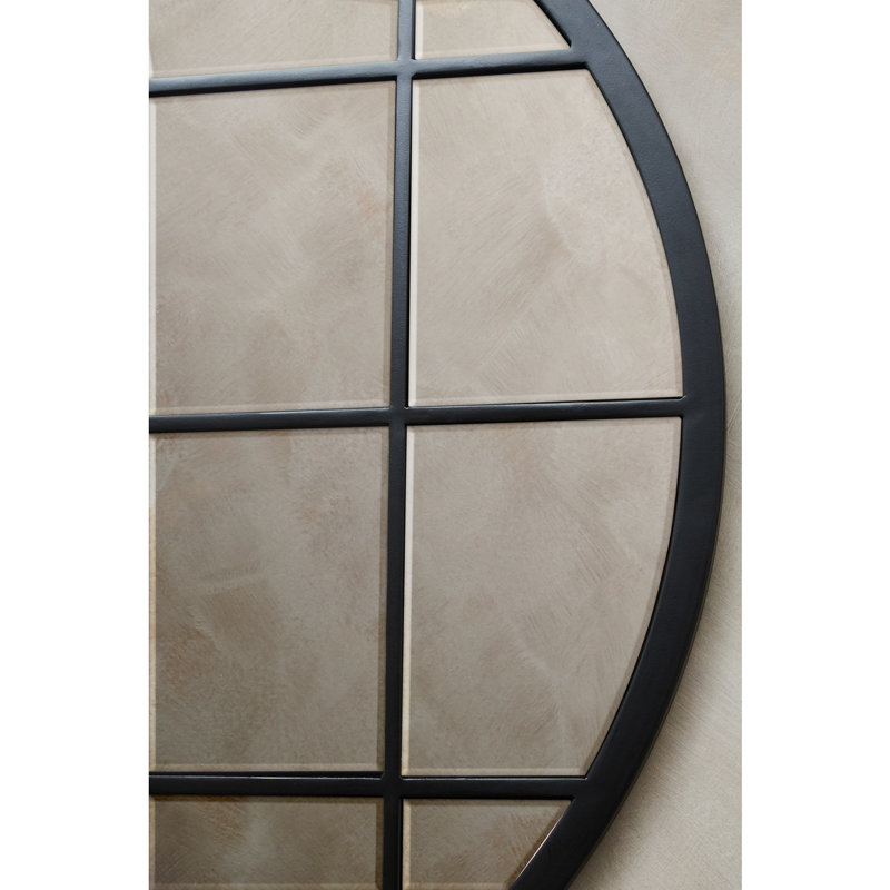 Jermeshia Metal Flat Wall Mirror