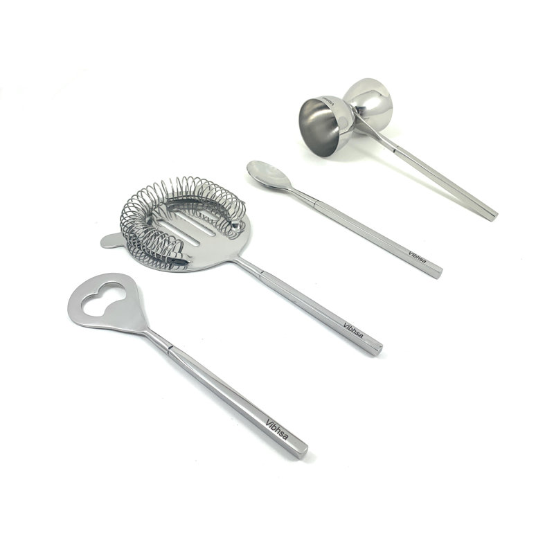 Vibhsa Stainless Steel Bar Tool Set