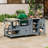 75.4" Outdoor Kitchen Island With Sink-938127372