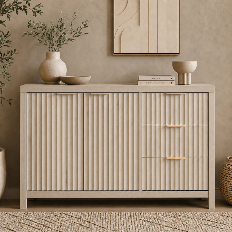 119cm Sideboard, Greige Oak