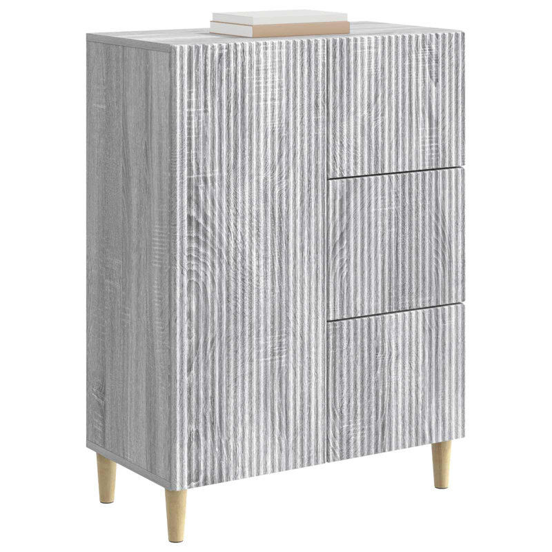 66cm Sideboard, Grey Sonoma