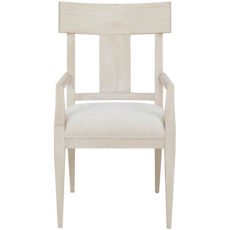 Matteo Leather Arm Chair, 1181 Pearl, Charcoal