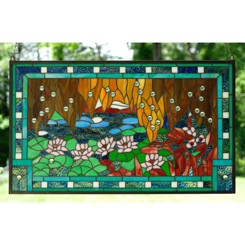 Plants & Flowers Window Panel