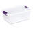Sterilite Clear View Storage Container Tote w/ Latching Lid