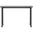 Rectangle 2 Person Flip Top 23.63 in. L Training Table and Chair Set with Casters and-66943852-66943853