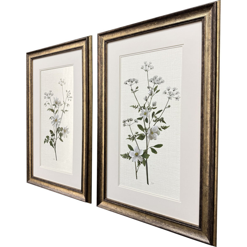 Botanical Whites Framed Art