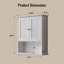 Armoire de salle de bain Laurianna-782290413