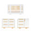 Yuzu Crib, 3 Drawer And 6 Drawer Dresser Set-717175611