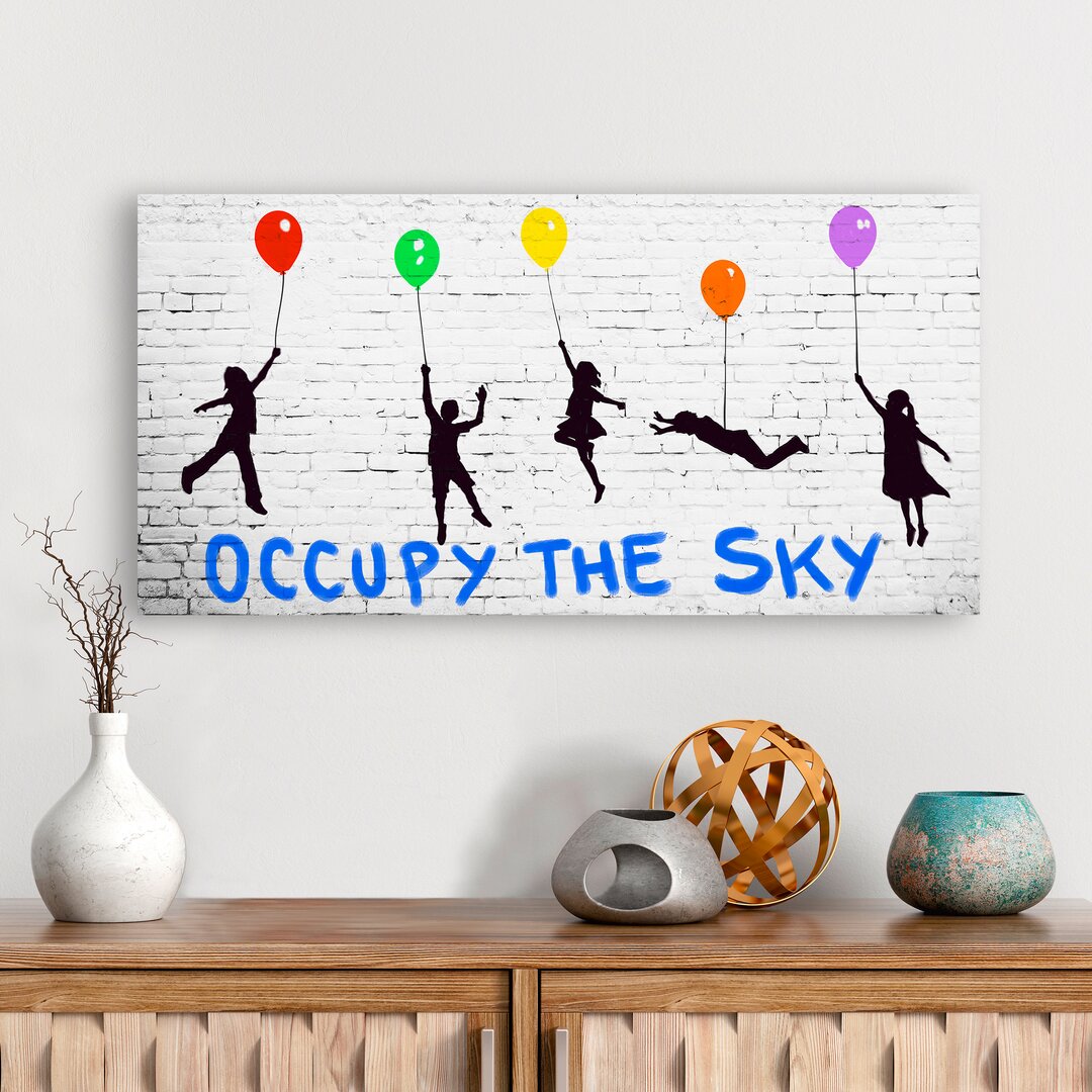 Leinwandbild Occupy the Sky von Masterfunk Collective