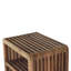 Keokuk 45 cm W Solid Wood Bedside Table