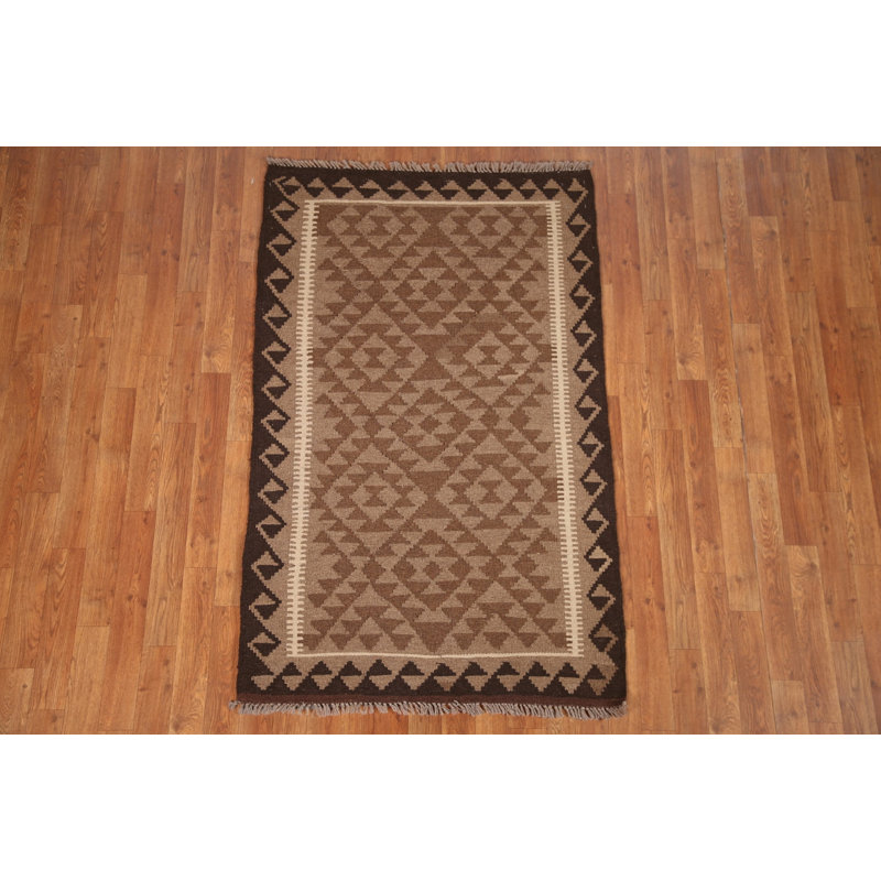 Tapis oriental géométrique Kilim 3 x 5