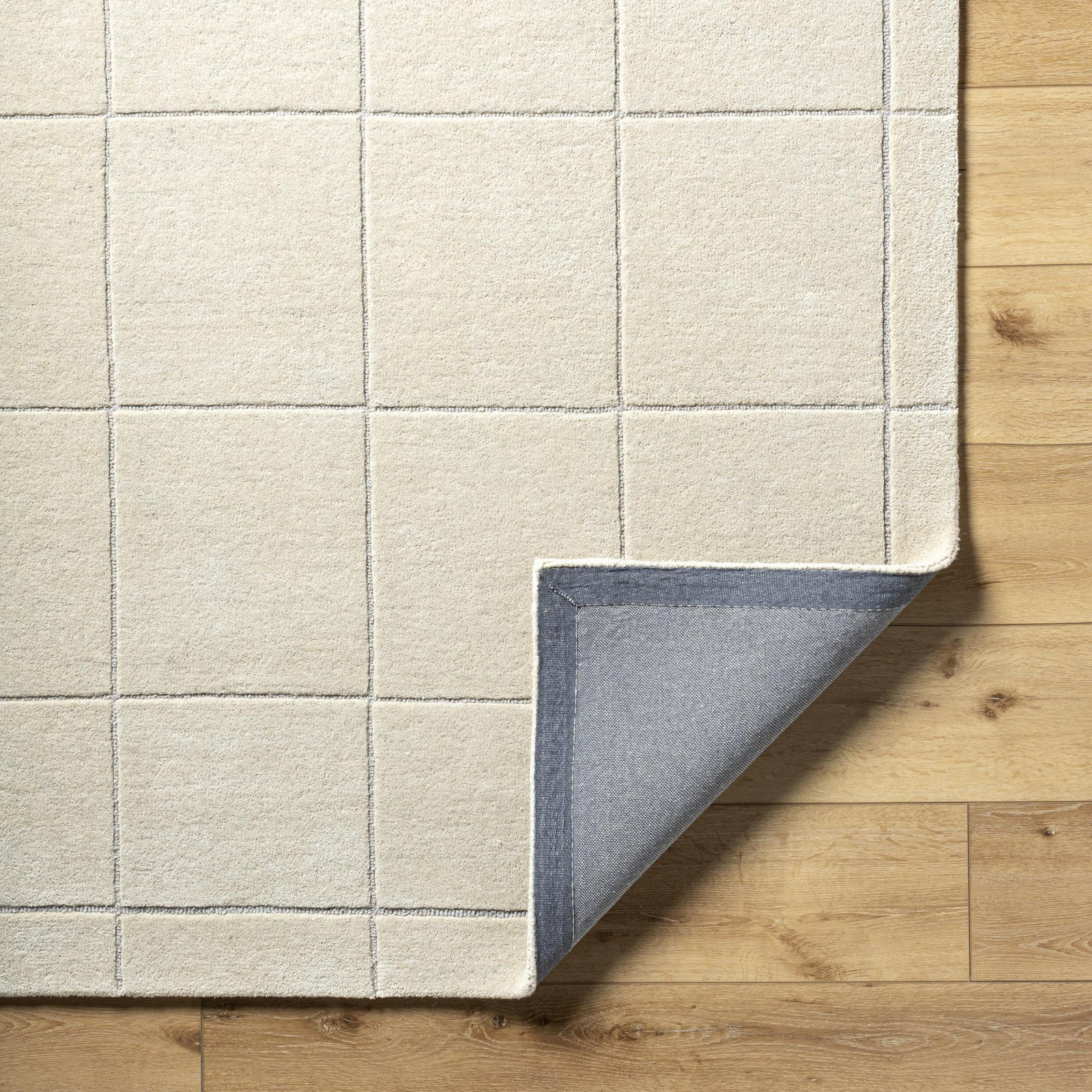 Mallory Pearl Hand Tufted Area Rug, Rectangle 8' x 10'