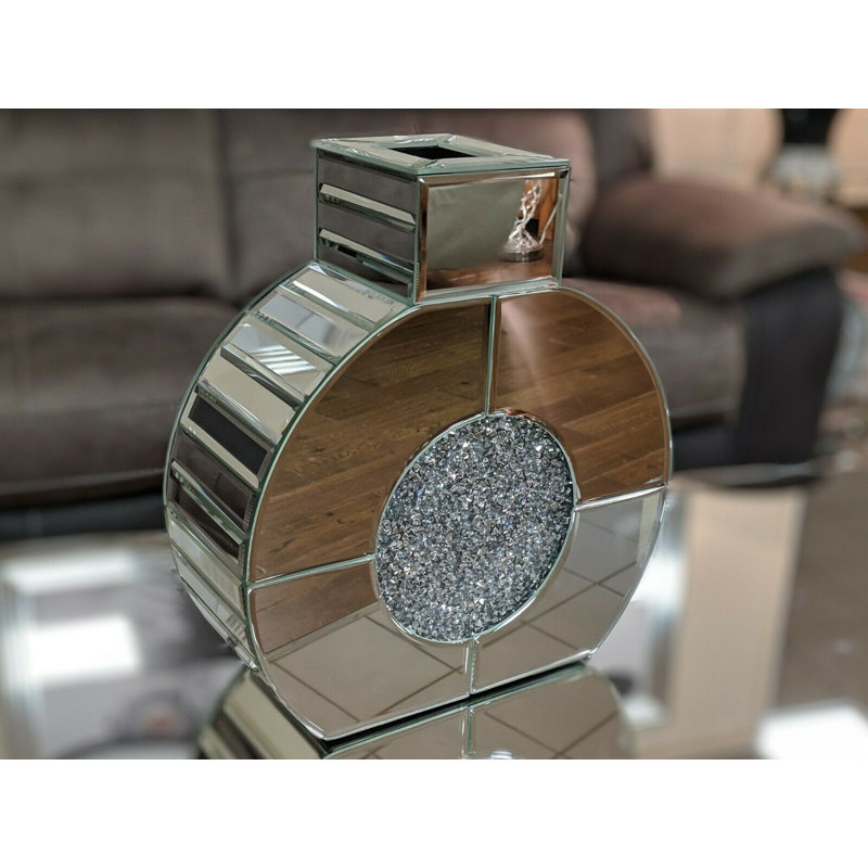 Christmas Glass Table Vase