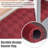 Washable Runner Rug with Non-Slip Backing, Polyester Carpet for Hallway & Entryway-1040251925
