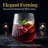 40-Piece 14 oz Clear Plastic Wine Glasses