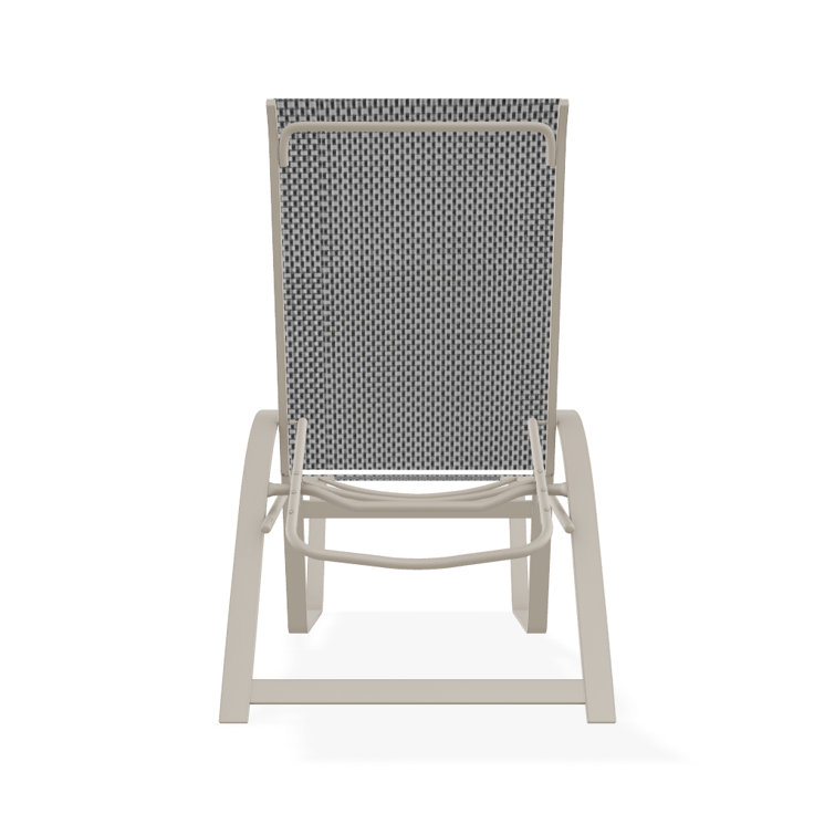 Holna Outdoor Rust-Resistant Metal Chaise Lounge