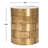 Florencia Glass Top End Table