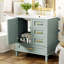 Meuble-lavabo, meuble-lavabo avec lavabo et porte à fermeture douce