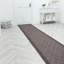 Runner Solid Colour Looped / Hooked Area Rug-2123241540