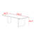 French style solid wood rectangular table-107558067