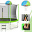 Trampoline 10 pi pour enfants avec filet de sécurité
