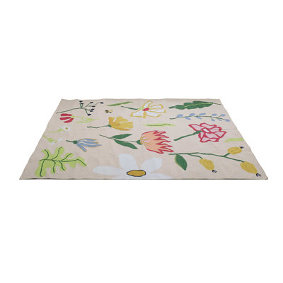 Petaline Performance Hand Woven Rug