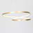 Lustre moderne intelligent 1 lumière avec télécommande Keahi Wi-Fi-788320835