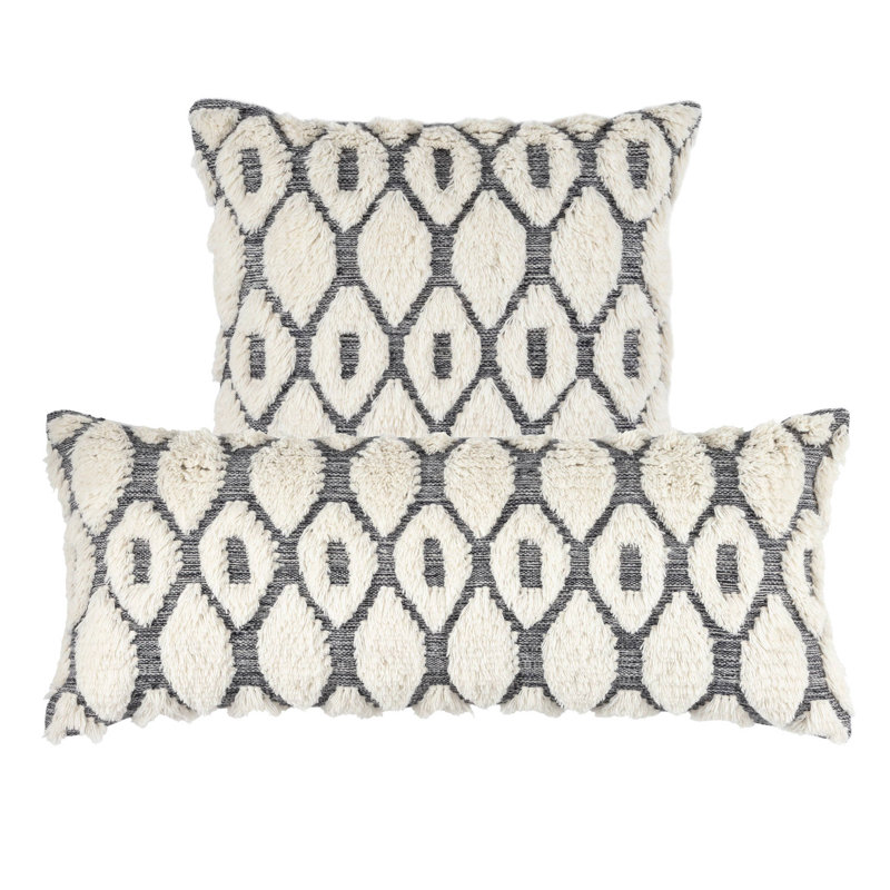 Bristol Wool Pillow Cover, Rectangle 15"H x 35"W